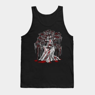 Dysfunctional Black Tree Tank Top